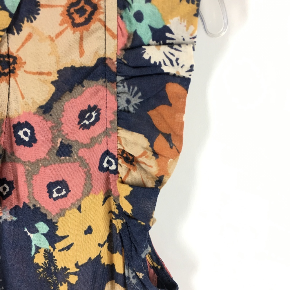 Odille Anthropologie Womens Floral Print Blouse - Picture 7 of 8